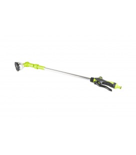 Stříkací pistole s teleskopickou tyčí MASTERTOOL BULAVA 10 funkcí 710 - 1060 mm kovové/TPR povlak 92-9321