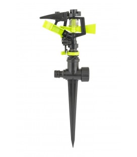 Zavlažovač impulsní MASTERTOOL 1/2" s podstavcem 20 m 5, 3-13, 5 l/min 92-9323