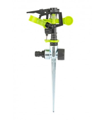 Zavlažovač impulsní MASTERTOOL 1/2" s kovovým podstavcem 20 m 5, 3-13, 5 l/min 92-9329