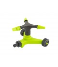 Zavlažovač rotační 3-ramenný MASTERTOOL 1/2" na kolech 12 m 180 m² 92-9332