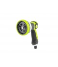 Stříkací pistole MASTERTOOL 10 funkcí 1/2" kovové/TPR povlak 92-9344
