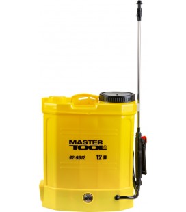 Postřikovač akumulátorový MASTERTOOL Classic zádový 12 l 12V 8 A/h 92-9612