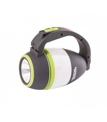 Lucerna ruční MASTERTOOL skládací 3-in-1, 3 funkce, 3W LED/10*0, 2W SMD LED 150 Lum/8000K, 120 m, 3xAA, ABS 94-0805