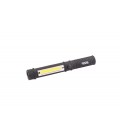 Baterka magnetická MASTERTOOL ruční 1W LED/1W COB LED, 90 Lum/6500K, 50 m, 3xAAA, ABS 94-0806