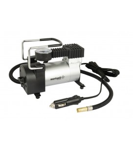 Kompresor do auta WERTVOLL 37 l/min 12V/8A/100W/150Psi, úložné pouzdro AC-2137