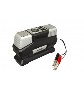 Kompresor do auta WERTVOLL 2-pístový 60 l/min 12V/15A/180W/150Psi, úložné pouzdro AC-2160
