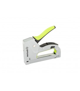 Pistole sponkovací WERTVOLL spony R53 4-14 mm, opláštěná rukojeť TPR FX-1103