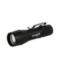 Baterka nabíjecí WERTVOLL 3 funkce nastavitelné 1W LED/1W COB LED 100L/8000K, 50m, USB, Li-ion800mAh, AL RX-8003