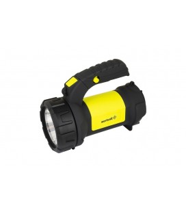 Baterka nabíjecí WERTVOLL 2-in-1 s otočnou rukojetí 360°, 4 funkce, 3W CREE LED/3W COB LED, 200 lum/7000K, 150 m, IP44, USB