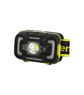 Lampa čelová WERTVOLL CREE LED akumulátorová 6 funkcí pohybový senzor 5W 14*0, 2W RED/3W COBLED 260 Lum 6500K, IP65, USB, Li-po