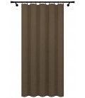 Zatemňovací závěs s řasicí páskou – Blackout Royal Cappuccino, barva káva s mlékem