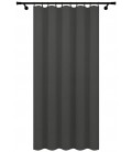 Zatemňovací závěs s řasicí páskou – Blackout Royal Steel, tmavě šedá