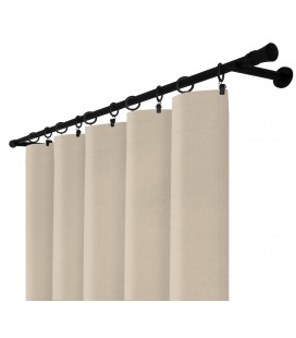 Zatemňovací závěs s řasicí páskou – Blackout Royal Nude, béžová