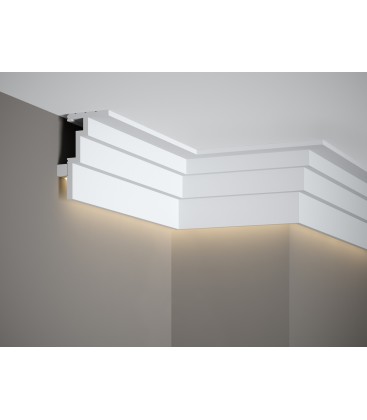 Dekorativní osvětlovací lišta na strop QL025 200 x 11 x 6 cm Mardom