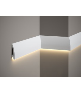 Dekorativní nástěnná lišta MD030 200x8x1,7 cm Mardom vhodná pre LED podsvietenie
