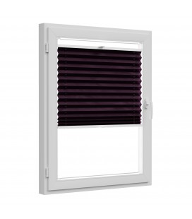 Roleta plisé extra série s montáží do rámu Tmavě fialová