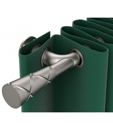 Kovová garnýž Satin 19 mm Wall Blackout Efekt Trapezium